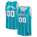 Johmsee Custom C.Hornets  Teal Fast Break Jerseys - Icon Edition