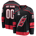 Johmsee Custom C.Hurricanes Black 2026 Stanley Cup Champions Home Breakaway Custom Stitched Jerseys