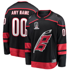 Johmsee Custom C.Hurricanes Black 2026 Stanley Cup Champions Home Breakaway Custom Stitched Jerseys