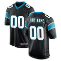 Johmsee Custom C.Panthers Black Game Any Name & Numbers Stitched Jerseys