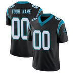 Johmsee Custom C.Panthers Black Vapor Untouchable Limited Game Any Name & Numbers Stitched Jerseys