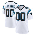 Johmsee Custom C.Panthers White Home Game Any Name & Numbers Stitched Jerseys
