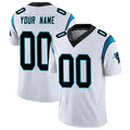 Johmsee Custom C.Panthers White Vapor Untouchable Limited Game Any Name & Numbers Stitched Jerseys