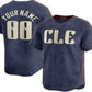 Custom Cleveland Guardians Navy City Connect Limited Jersey Stitched Baseball Jersey