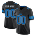 Johmsee Custom D.Lions Black Alternate Vapor F.U.S.E. Limited Home Game Any Name & Numbers Stitched Jerseys