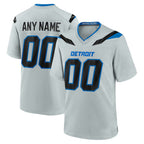 Johmsee Custom D.Lions Silver 2026 Rivalries Collection Game Jersey