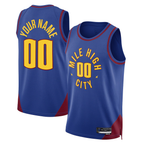 Johmsee Custom D.Nuggets Blue 2022-23 Swingman Jerseys - Statement Edition