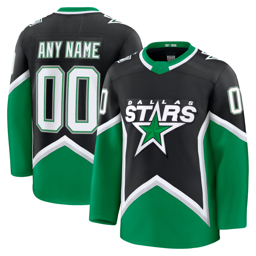 Johmsee Custom D.Stars Black Alternate Premium Jerseys