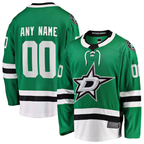 Johmsee Custom D.Stars Green Home Breakaway Jerseys
