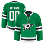 Johmsee Custom D.Stars Kelly Green Home Authentic Pro Jerseys
