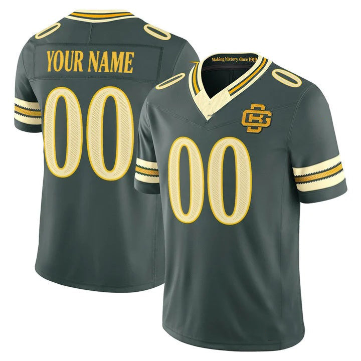 Johmsee Custom GB.Packers Green 2026 Rivalries Vapor Limited Jersey - All Stitched