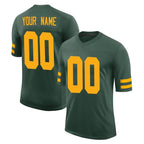 Johmsee Custom GB.Packers Green Alternate Vapor Home Game Any Name & Numbers Stitched Jerseys