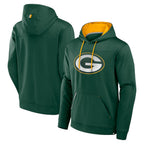 Johmsee Custom GB.Packers Green Defender Pullover Hoodie Game Stitched Jerseys