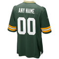 Johmsee Custom GB.Packers Green Home Game Stitched Jerseys