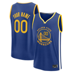 Johmsee Custom G.State Warriors Royal Fast Break Jerseys - Icon Edition