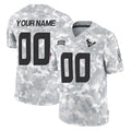 Johmsee Custom H.Texans Arctic Camo Salute To Service Limited Game Any Name & Numbers Stitched Jerseys