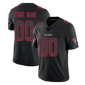 Johmsee Custom H.Texans Black Impact Limited Game Any Name & Numbers Stitched Jerseys