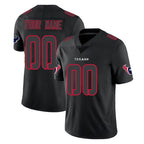 Johmsee Custom H.Texans Black Impact Limited Game Any Name & Numbers Stitched Jerseys