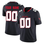 Johmsee Custom H.Texans Navy Limited Alternate Vapor F.U.S.E. Home Game Any Name & Numbers Stitched Jerseys
