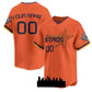 Custom Houston Astros Active Player Orange 2025 City Connect Limited Stitched Baseball Jersey