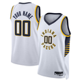 Johmsee Custom I.Pacers White Swingman Jerseys - Association Edition