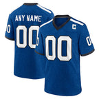Johmsee Custom IN.Colts Royal Alternate Indiana Nights Home Game Any Name & Numbers Stitched Jerseys