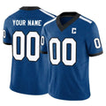 Johmsee Custom IN.Colts Royal Limited Indiana Nights Alternate Vapor F.U.S.E. Home Game Any Name & Numbers Stitched Jerseys