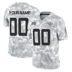 Johmsee Custom J.Jaguars Arctic Camo Salute To Service Limited Game Any Name & Numbers Stitched Jerseys