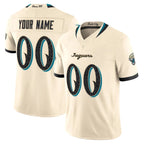 Johmsee Custom J.Jaguars Natural 2026 Rivalries Vapor Limited Jersey - All Stitched