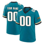 Johmsee Custom J.Jaguars Teal Prowler Throwback Limited Home Game Any Name & Numbers Stitched Jerseys