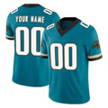 Johmsee Custom J.Jaguars Teal Prowler Throwback Vapor F.U.S.E. Limited Home Game Any Name & Numbers Stitched Jerseys