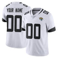Johmsee Custom J.Jaguars White Vapor Untouchable Limited Home Game Any Name & Numbers Stitched Jerseys