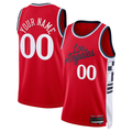 Johmsee Custom L.Clippers Red 2024-2025 Swingman Stitched Jerseys - Statement Edition