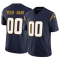 Johmsee Custom LA.Chargers Navy Limited Vapor F.U.S.E. Home Game Any Name & Numbers Stitched Jerseys