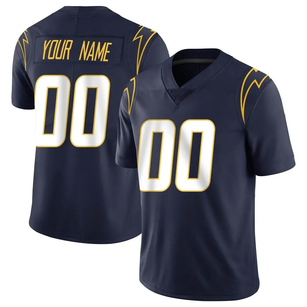 Johmsee Custom LA.Chargers Navy Limited Vapor Untouchable Home Game Any Name & Numbers Stitched Jerseys