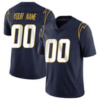 Johmsee Custom LA.Chargers Navy Limited Vapor Untouchable Home Game Any Name & Numbers Stitched Jerseys