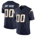 Johmsee Custom LA.Chargers Navy Vapor F.U.S.E. Limited Home Game Any Name & Numbers Stitched Jerseys