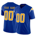 Johmsee Custom LA.Chargers Royal Limited Vapor F.U.S.E. Home Game Any Name & Numbers Stitched Jerseys