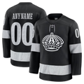 Johmsee Custom LA.Kings Black Alternate Premium Jerseys