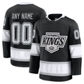 Johmsee Custom LA.Kings Black Home Premium Jerseys