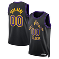 Johmsee Custom LA.Lakers 2025-2026 City Edition Swingman Stitched Jerseys