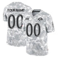 Johmsee Custom LA.Rams Arctic Camo Salute To Service Limited Game Any Name & Numbers Stitched Jerseys