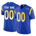 Johmsee Custom LA.Rams Royal Limited Vapor F.U.S.E. Home Game Any Name & Numbers Stitched Jerseys