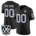 Johmsee Custom LV.Raiders Black 2026 Vapor Limited Home Game Any Name & Numbers Stitched Jerseys