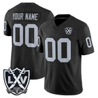 Johmsee Custom LV.Raiders Black 2026 Vapor Limited Home Game Any Name & Numbers Stitched Jerseys