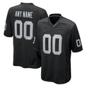 Johmsee Custom LV.Raiders Black Home Game Stitched Jerseys