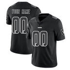 Johmsee Custom LV.Raiders Black Limited Black Impact Home Game Any Name & Numbers Stitched Jerseys