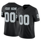 Johmsee Custom LV.Raiders Black Limited Vapor F.U.S.E. Home Game Any Name & Numbers Stitched Jerseys