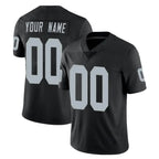 Johmsee Custom LV.Raiders Black Limited Vapor Untouchable Home Game Any Name & Numbers Stitched Jerseys