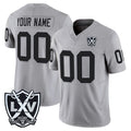 Johmsee Custom LV.Raiders Gray 2026 Vapor Limited Home Game Any Name & Numbers Stitched Jerseys